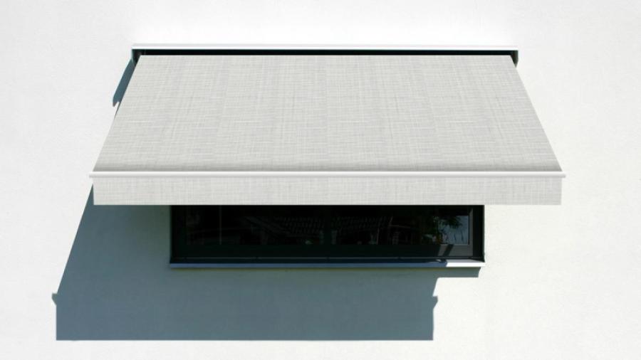Ljus fasad: Arkitekt 986/15 med vit stomme.