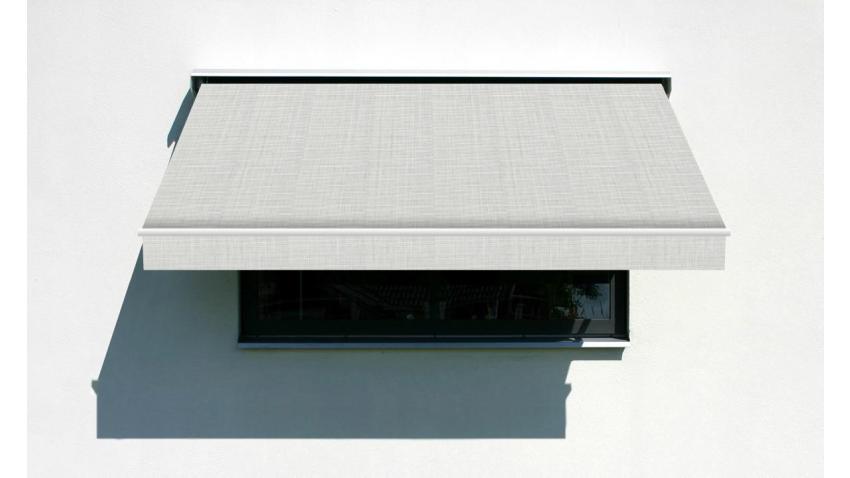 Ljus fasad: Arkitekt 986/15 med vit stomme.